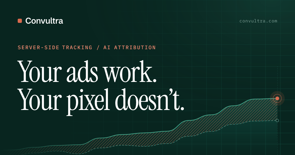 Convultra - Server-side conversion tracking & AI attribution for precise revenue insights.